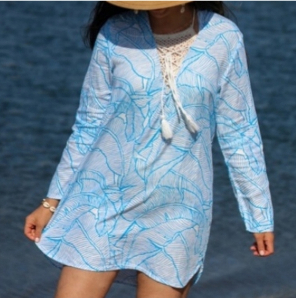 Charlie holiday beach cover up  tassels Coco Oversized